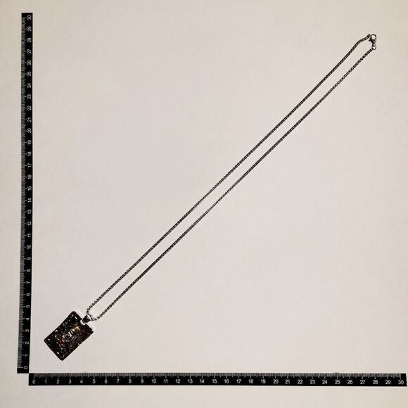 Brand New 3D Jokers Silver Necklace - Picture 8 of 8